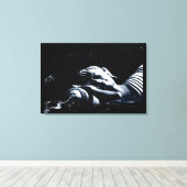 Slapende Boeddha / Boeddhisme Canvas Afdruk (Insitu (Houten vloer))