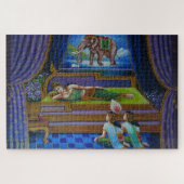 slapende boeddha puzzel (Horizontaal)