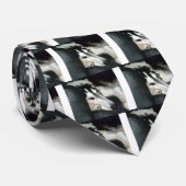 Slapende Borzoi Stropdas (Opgerold)