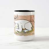 Slapende bull Terrier Coffee Mok (Center)