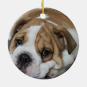 Slapende Bulldog Ornament (Achterkant)