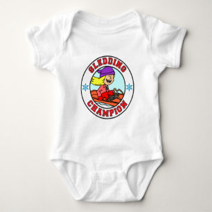 Slapende Cartoon Girl Romper