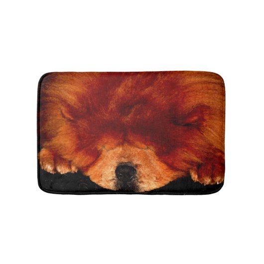 Slapende Chow Chow bma Badmat (Voorkant)