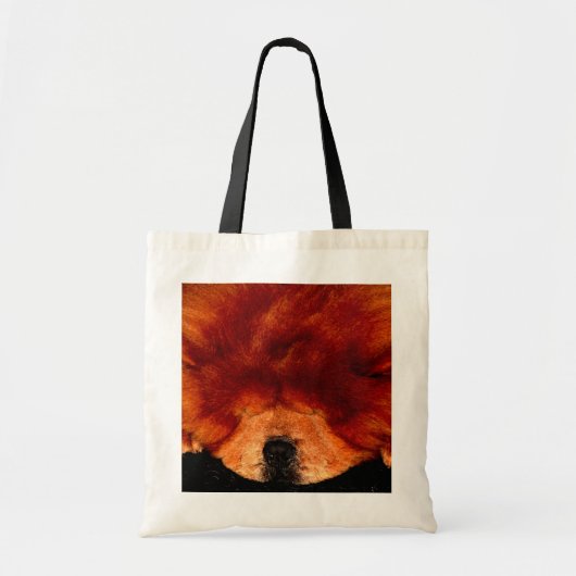 Slapende Chow Chow Bti Tote Bag (Voorkant)