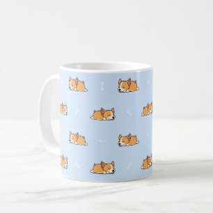 Slapende Corgis Koffiemok