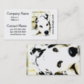 Slapende Dalmatische Visitekaartjes (Voorkant / Achterkant)