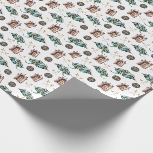 slapende draken inpakpapier (Hoek)