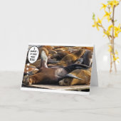 Slapende dromen Big Card Kaart (Gele Bloem)