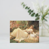  Slapende Faerie Queen Briefkaart (Staand voorkant)