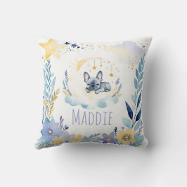 Slapende Franse Bulldog Boho Naam Kwekerij Kussen