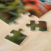 Slapende Franse Bulldog in Bloemwei Legpuzzel (Zijkant)