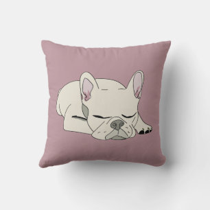 Slapende Franse Bulldog Kussen