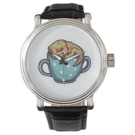 Slapende gekko horloge