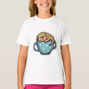Slapende gekko t-shirt