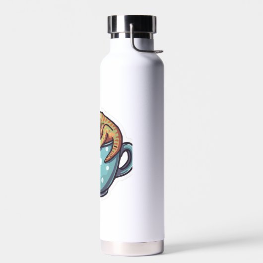 Slapende gekko waterfles (Links)