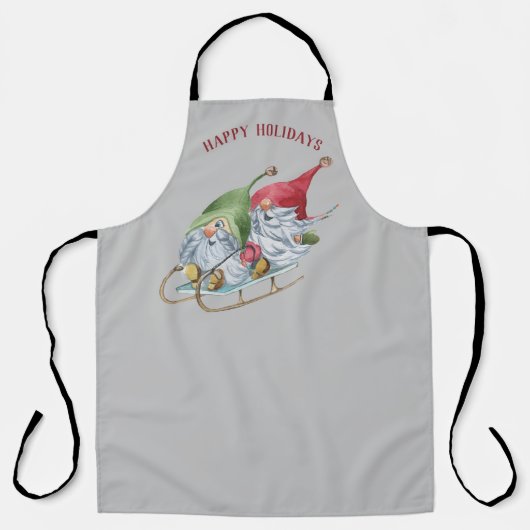 Slapende gnomen schort (Voorkant)