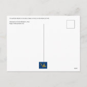 Slapende haai feestdagenkaart (Achterkant)