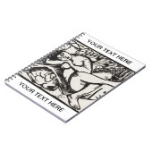 Slapende herdess Franz Marc Persoonlijke laptop Notitieboek (Linkerzijde)