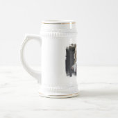 Slapende hond Beer Stein Bierpul (Links)
