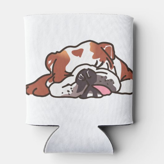 Slapende hond blikjeskoeler (Achterkant)