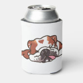 Slapende hond blikjeskoeler (Blikje Achterkant)