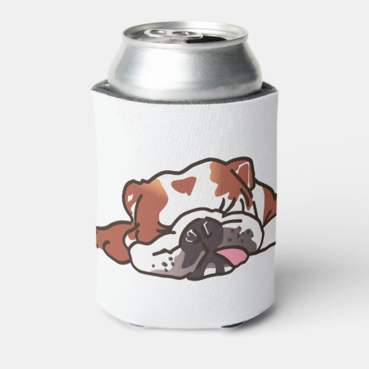 Slapende hond blikjeskoeler (Blikje Achterkant)