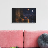 Slapende hond canvas afdruk (Insitu (Woonkamer))