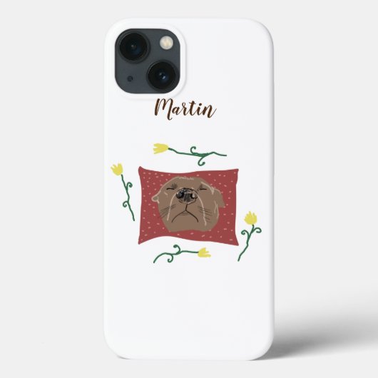 Slapende hond Case-Mate iPhone case (Achterkant)
