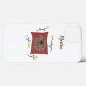 Slapende hond Case-Mate iPhone case (Achterkant (horizontaal))