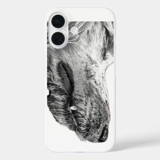 Slapende Hond Hoesje voor Telefoon – Stille Kracht (Achterkant)