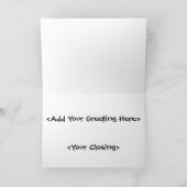 Slapende hond kaart (Binnen)