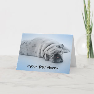 Slapende hond kaart