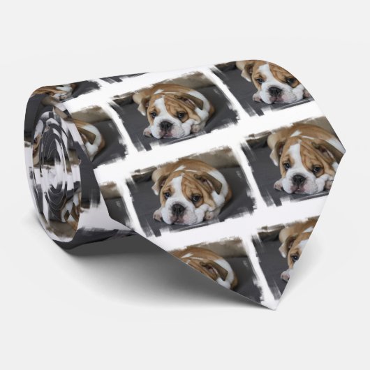 Slapende hond Necktie Stropdas (Opgerold)