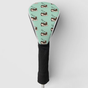Slapende hond Siberian Husky Dierenvriend ZZZ Pet Golfheadcover