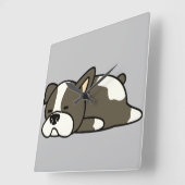 Slapende hond vierkante klok (Hoek)