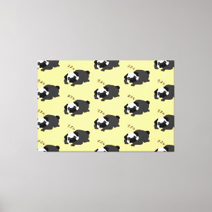 Slapende Hond ZZZ Cane Corso Huisdier Dierenliefhe Canvas Afdruk