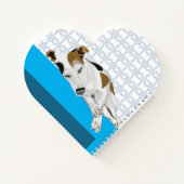 Slapende Jack Russell Notitieboek (Achterkant)
