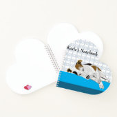 Slapende Jack Russell Notitieboek (Binnen)