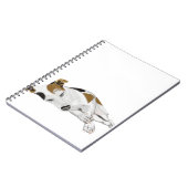 Slapende Jack Russell Notitieboek (Linkerzijde)
