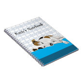 Slapende Jack Russell Notitieboek (Rechterzijde)