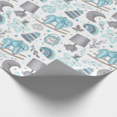 Slapende Jonge Tijd Cadeaupapier (Hoek)