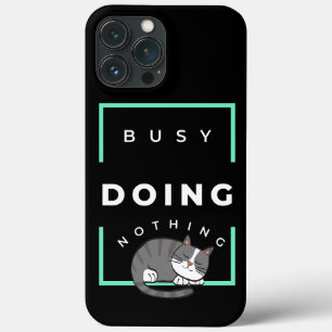 SLAPENDE KAT BEZIG MET NIETS DOEN Case-Mate iPhone CASE