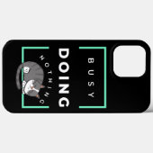 SLAPENDE KAT BEZIG MET NIETS DOEN Case-Mate iPhone CASE (Achterkant (horizontaal))