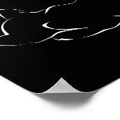 Slapende kat. Illustratie Poster (Hoek)