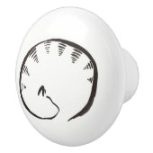 Slapende Kat Knop (Rechts)