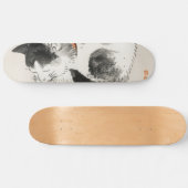 Slapende Kat Persoonlijk Skateboard (Horizontaal)