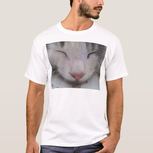 Slapende Kat T-shirt (Voorkant)