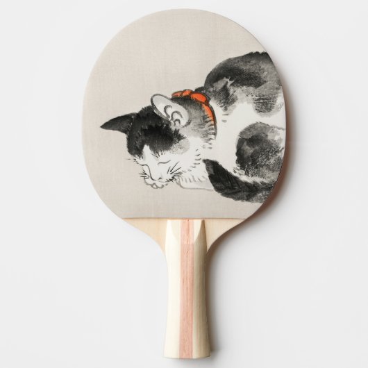 Slapende Kat Tafeltennisbatje (Voorkant)