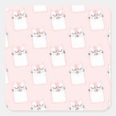 slapende katten stickers (Voorkant)