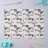 Slapende katten tissuepapier (Craft)